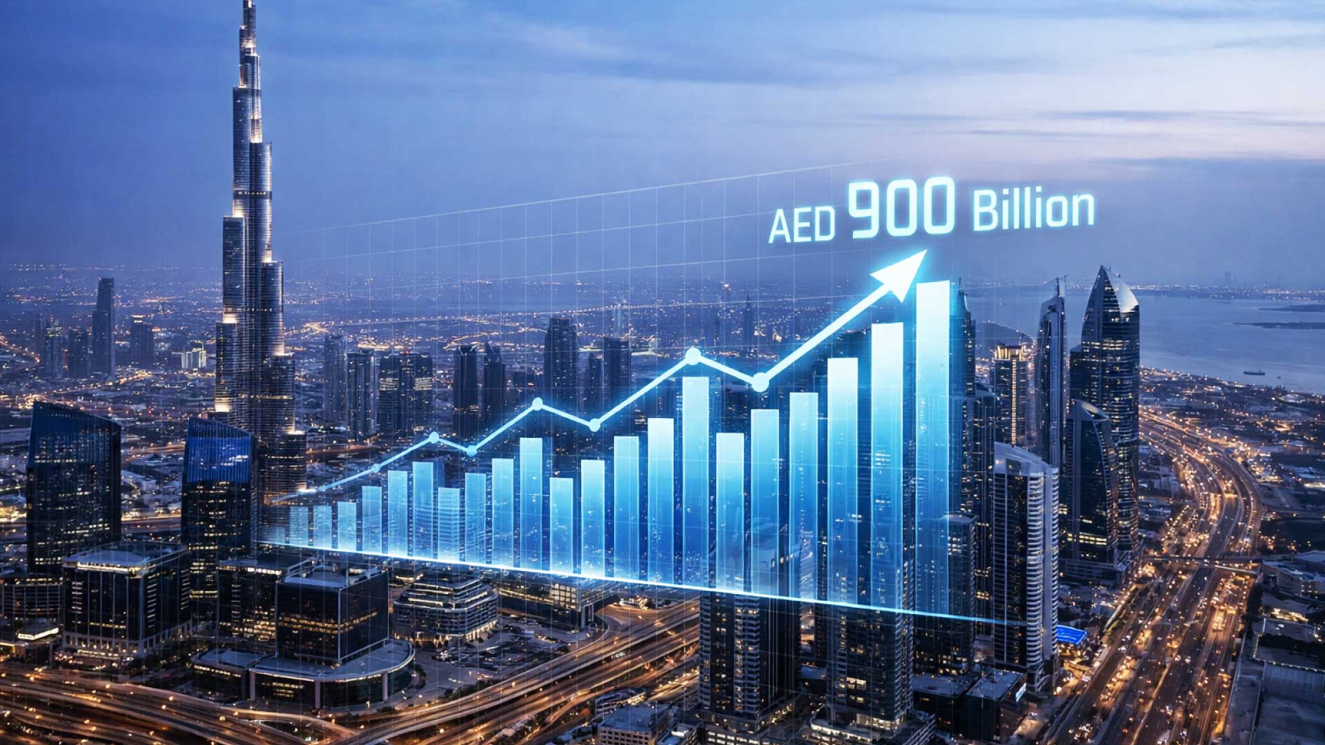 Dubai Real Estate Transaction Value Hits Dh900 Billion Amid Population Increase